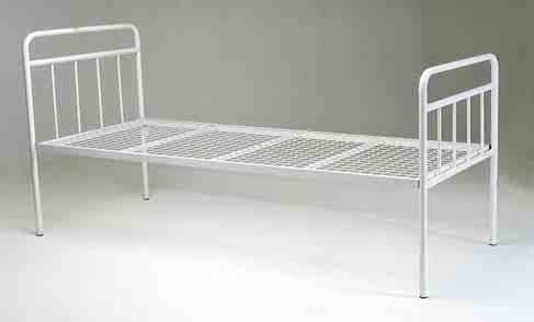 somier de malla rigida. Legs with plastic feet. Pies con la base de plástico. hospital furniture New!
