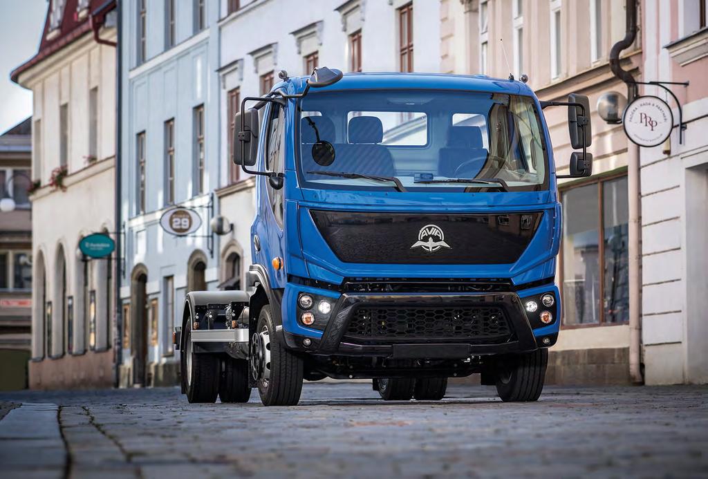 AVIA, efektivní pomocník v oblastech stavebnictví, distribuce a komunálních služeb.