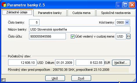 Jedine v prípade, že ich v tej banke zložíte na účet, urobíte výdavkový pokladničný doklad.