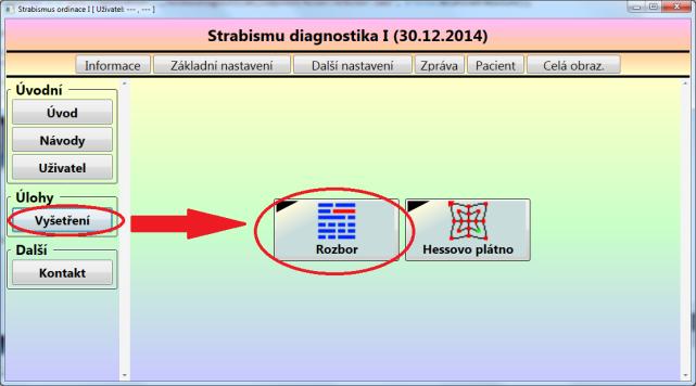 3 Popis úlohy Formulář pro rozbor je vytvořen jako lokální aplikace / program / úloha pro operační systém MS Windows.