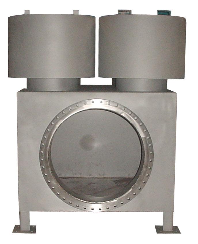 VELKÉ VÍCEVÁLCOVÉ ACÍ FILTRY Řada "MBF" DN350 - DN800, příruba PN10 OBLATI POUŽITÍ Centrální vstupy vzduchu Radiální ventilátory Radiální kompresory Potravinářský průmysl Výroba cementu