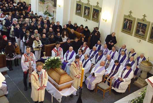 Pohřeb P. Radima Hložánky To bylo i při jiných příležitostech. Navštívil jsem ho i několikrát na faře.