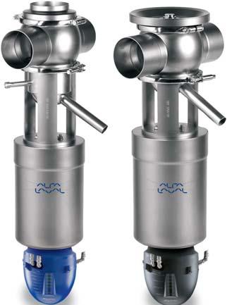 kyjeden pro všechno - Unique Mixproof (zamezující smísení produktů) Alfa Laval Vypouštěcí ventil nádrže Unique zamezující směšování produktů (Unique-TO) Koncepce Pro výjimečnou koncepci tohoto