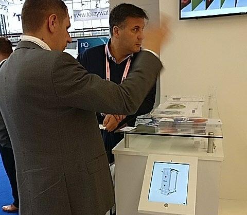 Hlavním cílem byla prezentace novinek v našem produktovém portfoliu: ED(R)-IF a MPure 6 a MPure 12, navázání nových obchodních kontaktů a upevnění stávajících, propagace membránových procesů a