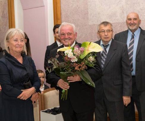 Oslavy v nejrůznějších podobách byly zahájeny již v srpnu a končily v podstatě až v říjnu. Tuto výjimečnou událost si nechtěla vedle rodiny Ing.