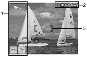 2 Fotografování a nahrávání videoklipů Fotografie můžete pořizovat v režimu Picture Capture (Zachycení snímku), video můžete nahrávat v režimu Video Record (Nahrávání videa).