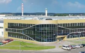 Výrobní hala Optimální pracovní tok - díky budově, která