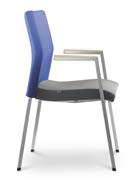 Lextra is an ideal choice, pleasing from different angles. The fully upholstered backrest, ergonomically shaped seat and elegant armrests form a dynamic and harmonious unit.