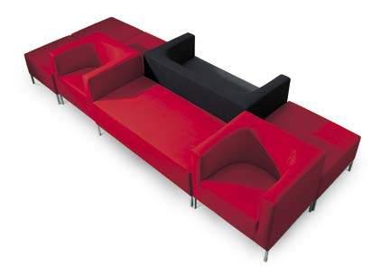 KUBIK Designed to provide comfortable seating, Kubik sofas transcend changes in trends and offer a universal seating for a wide range of spaces.