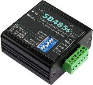 Přímá linka RS-485 převodník SB485 Slouží pro převod RS485/USB Další hardware: Telefonní kabel upravený, USB kabel Software: FRENIC Loader Zapojení: Telefonní kabel zapojíme do měniče port RS485-2