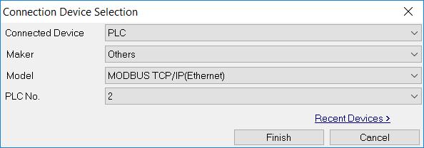 ovladač MODBUS TCP/IP Najdeme ve