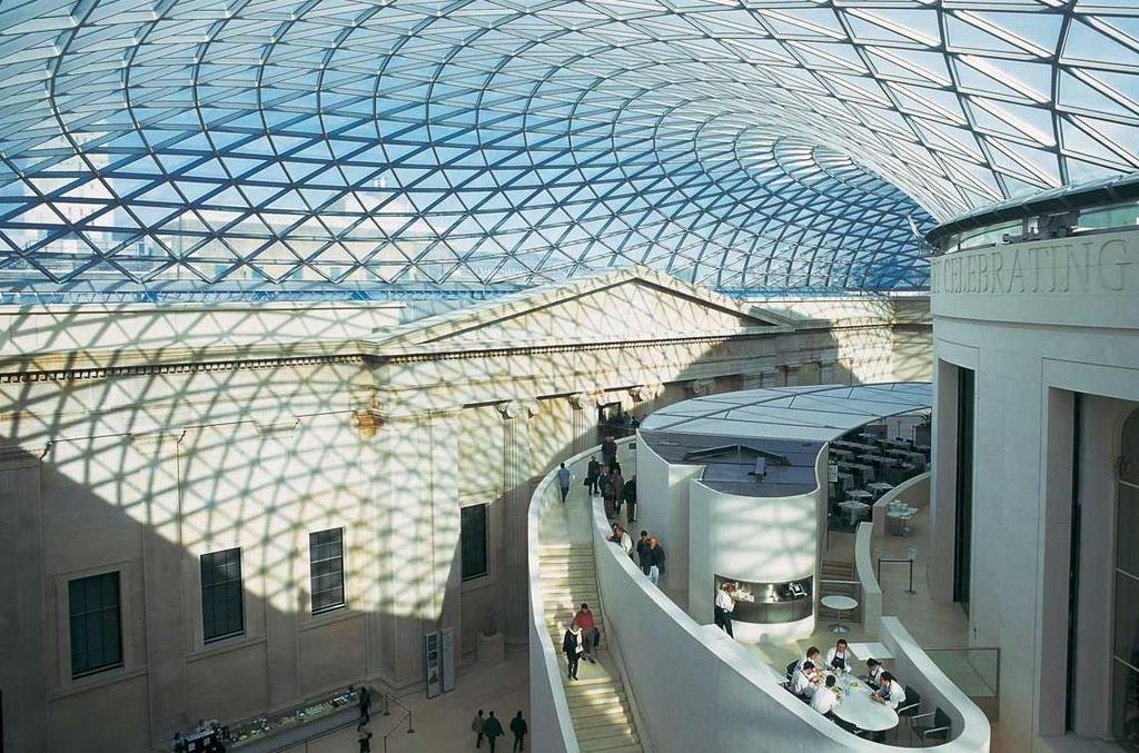 2000 Great Court at the British Museum, London - UK