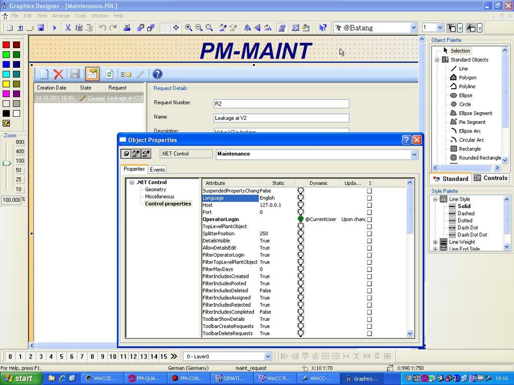 Premium Add-on PM-MAINT ActiveX