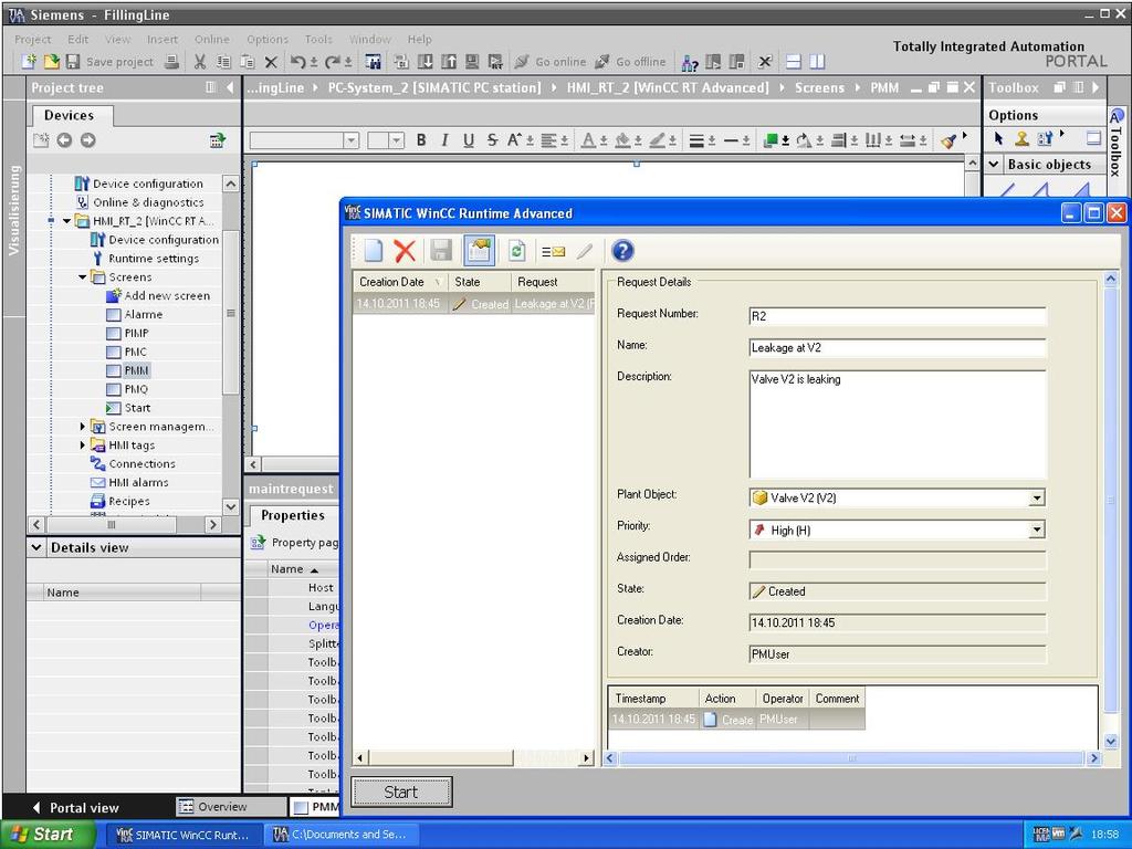 flexible (PC based Runtime) WinCC