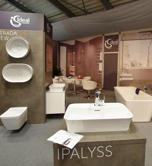 DESIGN V KOUPELNĚ Počet vystavovatelů: 16 / Čistá výstavní plocha: 500 m 2 Nová inspirace v oblasti koupelnového designu Letos mohli