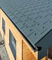 STREŠNÝ PANEL R.1! Štandardná povrchová úprava: stucco! P.10 hnedá, antracit, tmavočervená, svetlošedá, kamenná šedá, tehlovočervená, machovozelená, orieškovohnedá!