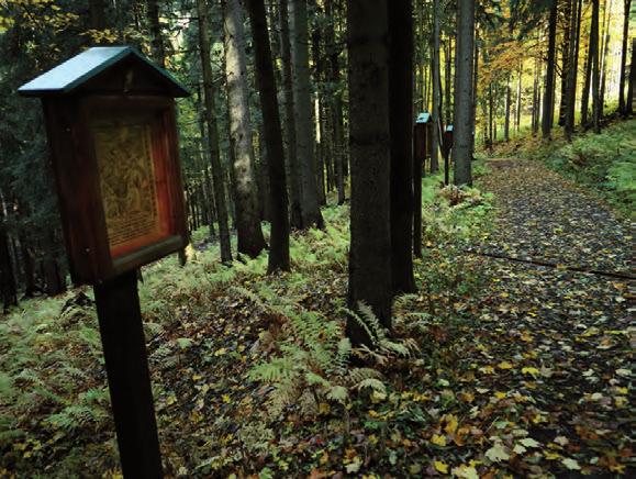 Křížová cesta Janatův mlýn v Buřanech pocházející z roku 1767, který je významným dokladem historie mlynářství.