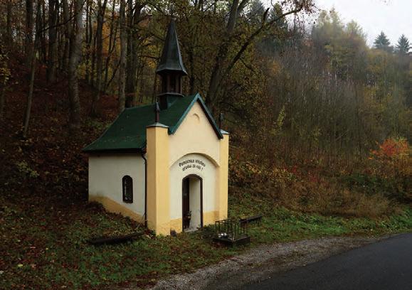 Štěpanická kaple Panny Marie Lurdské Jindřichem z Valdštejna. Ve 14. a 15.