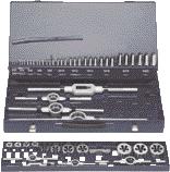 1310 RECITOOL, HSS, metrický, s vrtáky pro metrický závit M3-M1 1310 (RG 1303) 155,41 x obsh v 1 sdě ruční závitník 130050 M3 M4 M5 M6 M8 M10 M1 po 1 spirál.