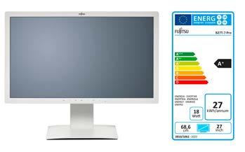 Datasheet FUJITSU Monitor B27T-7 Pro Širokoúhlý displej s vyspělými technologiemi: 27 (69 cm) Nejlepší ergonomické a energeticky úsporné řešení pro kancelářské aplikace Monitor FUJITSU B27T-7 Pro je