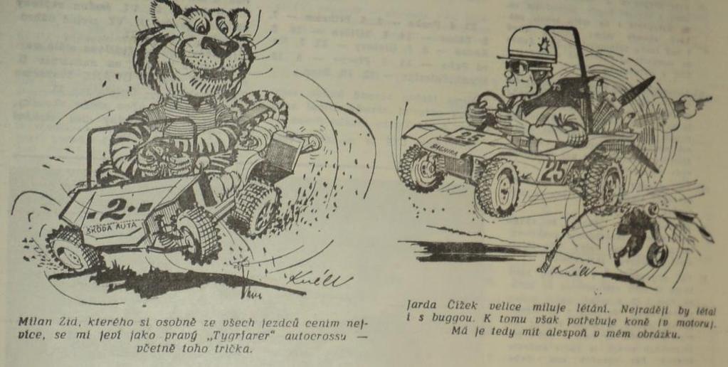 Kronika Automotoklubu Nová Paka, 1974-1982, AUTOCROSS 17. dubna 1977.