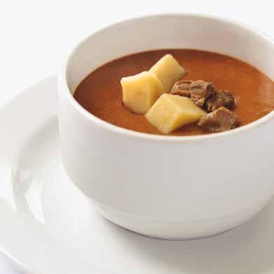 Polévka Soup Suppe Gulášová polévka chléb EN Goulash soup, bread DE Gulaschsuppe, Brot q