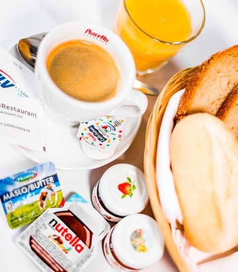 Snídaňové menu Breakfast menu Frühstück Menu Ke snídaňovému menu je možné doobjednat EN To breakfast menu you can also order DE Zusätlich zum Frühstück Menu erhältlich CZ ovocný džus Pfanner 0,2 l