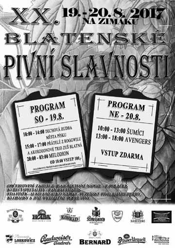 Svazek obcí Blatenska - červenec 2017 Noc kostelů a přiblížení křesťanství veřejnosti V pátek 9. června se otevřely v rámci Noci kostelů brány kostela Nanebevzetí Panny Marie v Blatné.