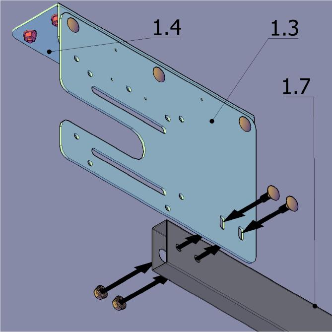 Obrázek 7a Obrázek 7b K bočnicím konzol [1.3, 1.5, 1.