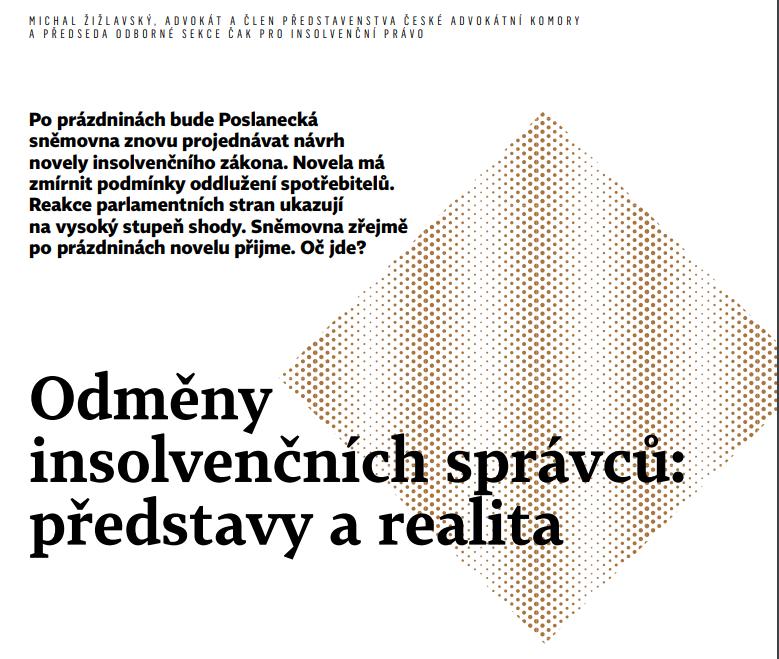 Zdroj: Právní rádce Měsíčník TN: 8 800 ks Strany: 30, 31, 32, 33 Kategorie: