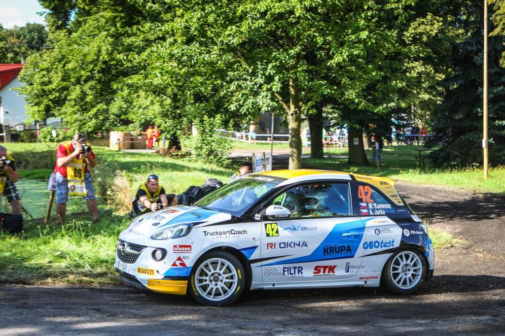 Matěj Kamenec do čela XTG Opel ADAM Cupu Prvenství v třetím klání XTG Opel ADAM Cup 2016, kterým byla Rally Agropa Pačejov, získala dvojice Matěj Kamenec Adam Jurka.