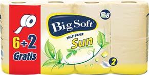 =,95 Kč kg =,08 Kč Big Soft Sun