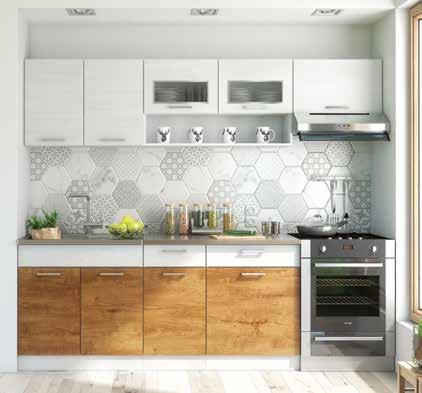 S1 P/L / dolní 40 se šuplíkem 1 670 Kč skříňky ke CASA-4119 a 0004 W 30 P/L / horní 30 680 Kč W 40 P/L / horní
