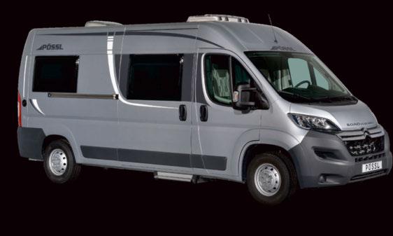 600 L obsahuje vše, co patří ke komfortu ROADSTAR: příjemný pobyt a jídlo v jídelním koutě v