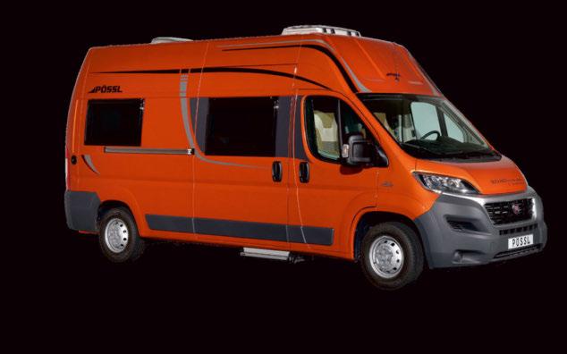 ROADSTAR 600 L Revolution Sportovní a flexibilní Oblíbená a osvědčená elektrická sklopná postel z Roadcruiser Revolution jen v