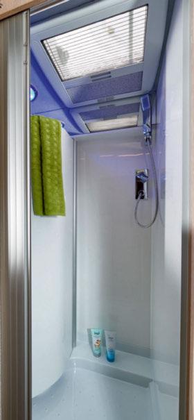 Room-in-Room díky otočné koupelně Praktický a kulinářský