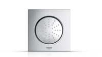 GROHE SPRCHY 27 251 000 Boční sprcha F-Series 5" 127 mm x 127 mm 1 režim proudu: Rain 27 271 000 Hlavová sprcha F-Series 10" 1 režim proudu: Rain 27 477 000 / GL0 / DA0