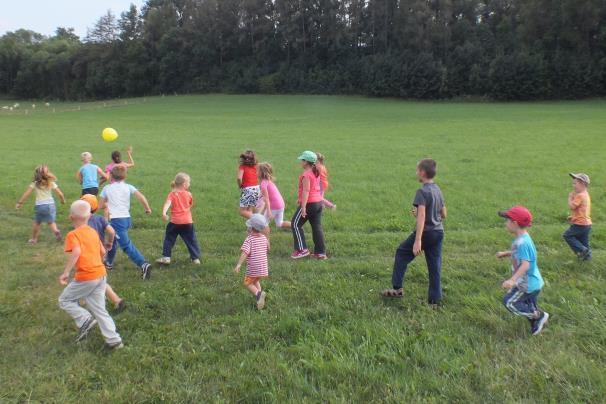 Pro děti byly nachystány různé úkoly, které musely splnit