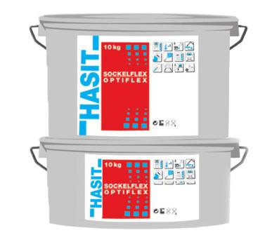 HASIT Optiflex 2K Elastická hydroizolační dvousložková stěrka Hmota na bázi plastů a cementu proti nepronikající í pronikající vodě (např.