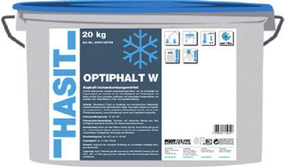 HASIT OptiPhalt extrémně odolná opravná malta na silnice Unikátní a patentovaný Pro opravy silnic všeho druhu bylo nyní vyvinuto trvalé a profesionální řešení: HASIT OptiPhalt.