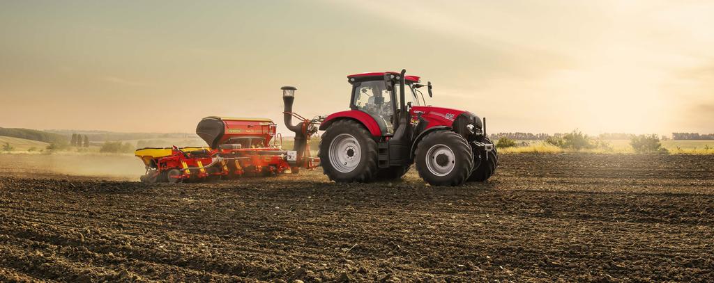 MAXIMÁLNÍ SÍLA, MAXIMÁLNÍ VÝKONNOST Maximální výkon bez ohledu na pracovní operaci. S řadou traktorů Case IH Maxxum není pochyb o kompatibilitě.