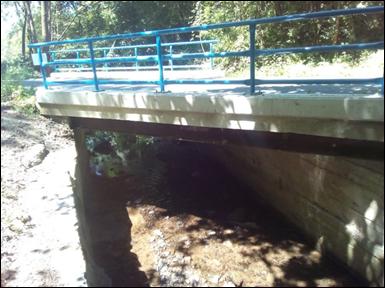 Oprava mostků po živelných pohromách