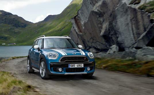 Poznejte sami MINI Countryman Cooper SE využívající dokonalou kombinaci elektrického a spalovacího motoru s pohonem všech kol ALL.