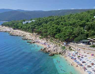 nedotčenou přírodou a z obou stran omýván mořem poloha / pláž: Mali Lošinj, pláž / oblázková a skalnatá - 150 m, Mali Lošinj - 4 km vybavenost a služby: restaurace, kavárna, supermarket, wi-fi