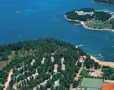 cz/qr/l/3045 8 50 m HB HOTEL DELFIN poloha / pláž: Zelena Laguna, pláž / oblázková a skalnatá s betonovými platy - 50 m, centrum / Poreč - 5 km vybavenost a služby: recepce / lobby / wi-fi připojení