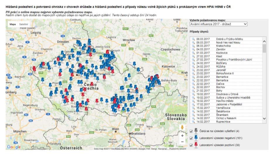 14 AVIÁRNÍ INFLUENZA (Česká