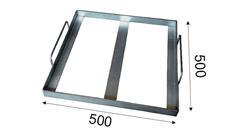 Strana 19 1107 RÁMEČEK NA GRILOVACÍ KÁMEN 400x400x30 S DRŽÁKY DO KRBU ks 850,00 1 028,50 35,42 42,85 Rámeček z L profilu 30x30x3 o rozměrech 400 x 400 mm na grilovací kámen 400 x 400 mm, držáky na