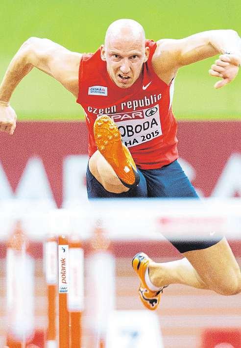 Česká republika 27. října 2016 25 Snad budu ještě pořád vtipný Má za sebou dlouhé peripetie sporaněnou achilovkou, přesto se Petr Svoboda nehodlá svého atletického života jen tak vzdát.