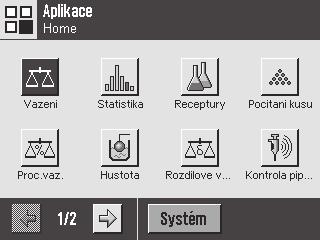 Pokyny pro práci se standardními aplikacemi jsou uvedeny v příslušných kapitolách.