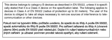 6. Informace o regulaci Brancher l équipement sur un autre circuit que celui utilisé par le récepteur. Demander l aide du marchand ou d un technicien chevronné en radio/télévision.
